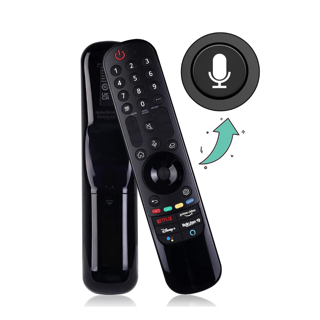 中古】LG マジックリモコン 2022年製 LG TV 対応 MR22GJ シルバー